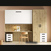 Mueble juvenil a medida. Camas a medida abatibles.